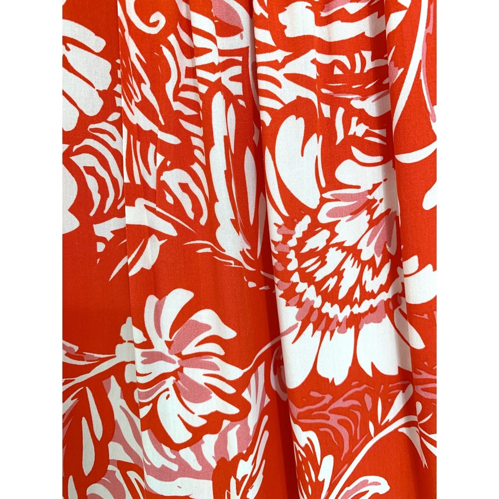 Abel the Label Anthropologie Charlotte Floral Maxi Dress S Strapless Tiered Boho - Picture 11 of 16